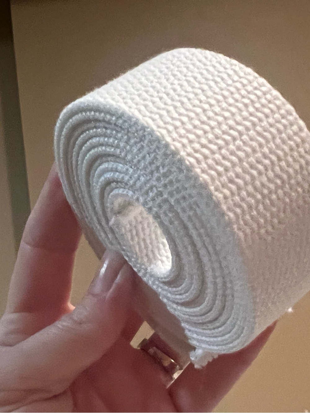 White Woven Craft Strap
